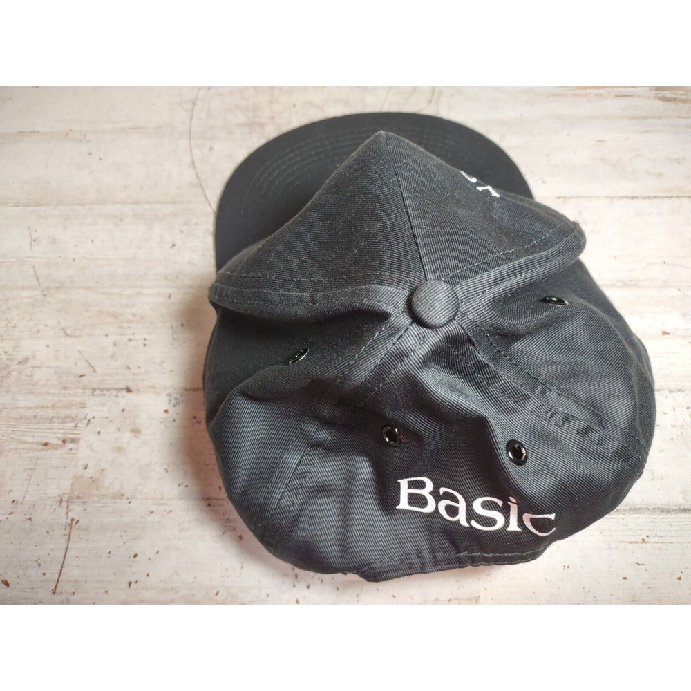 Vintage Your Basic Cap Snapback Baseball Hat Blac… - image 5